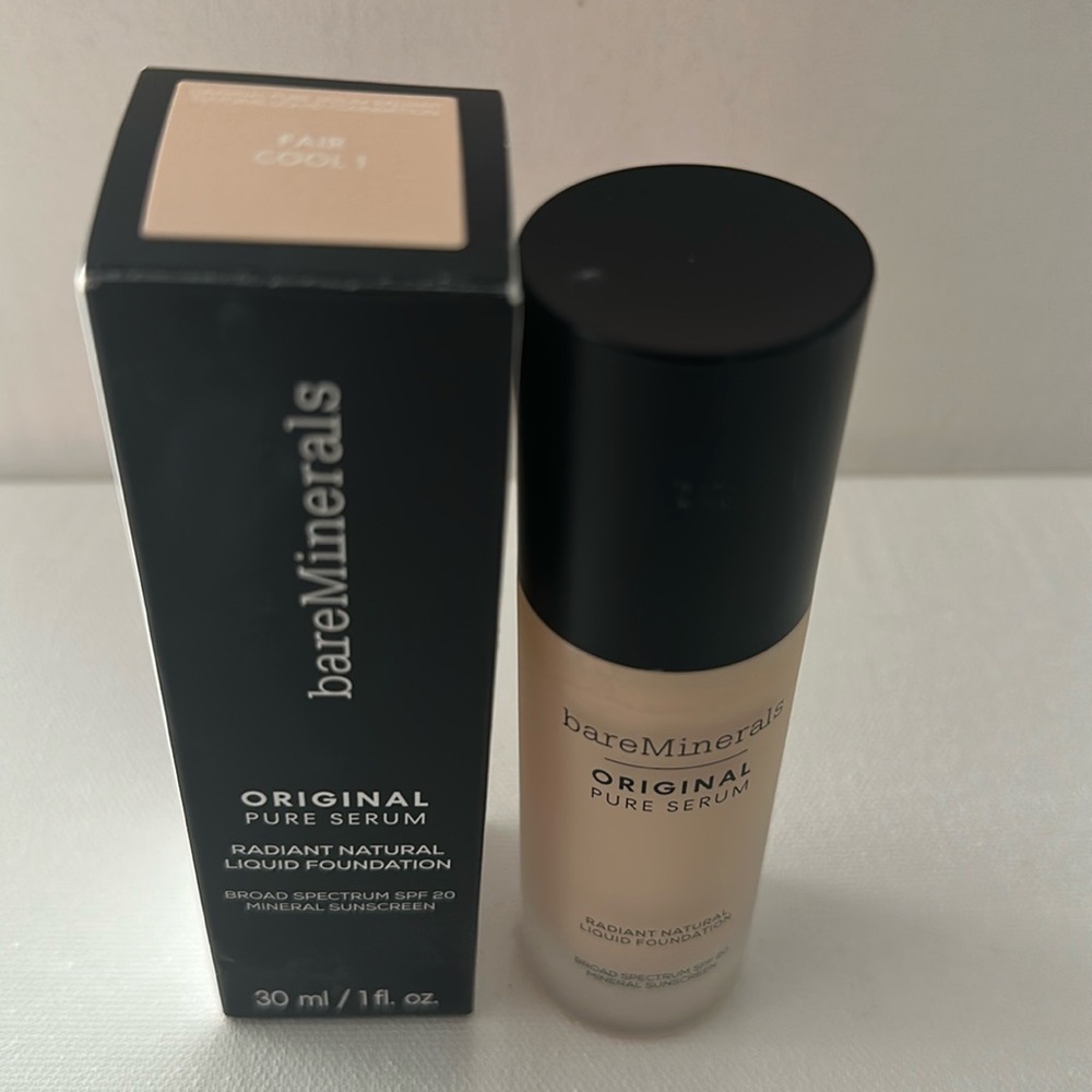 Bare minerals Original Pure Serum Radiant Natural Liquid Foundation - Fair Cool